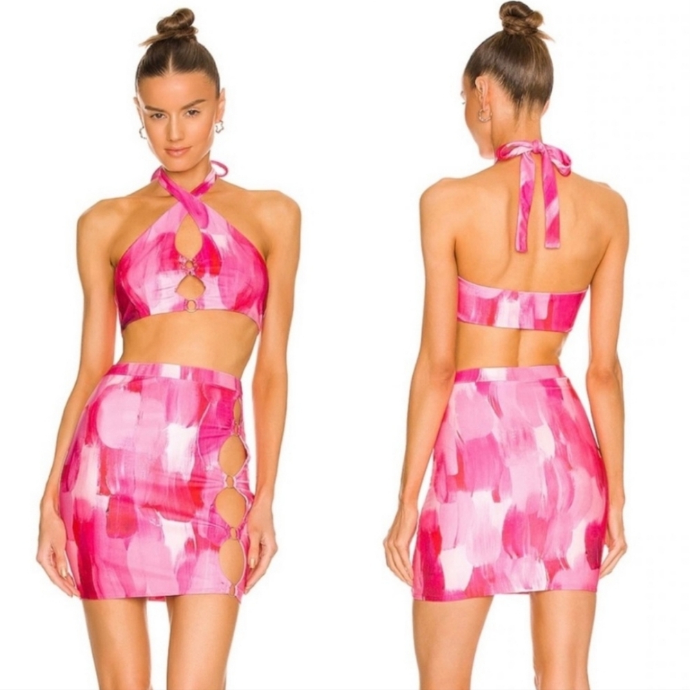 Farai London x REVOLVE Eko Set in Bubblegum Pink
